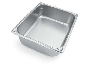 Vollrath 30442 Super Pan V 1/4 Size Stainless Steel Steam Table Pan