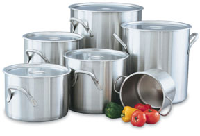 Vollrath 78630 Stainless Steel Stock Pots and Storage Containers