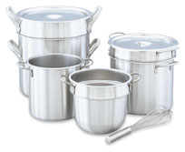 Vollrath 77070 Stainless Steel Double Boiler, 7 Qt.