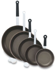 Vollrath 67810 Wear-Ever Fry Pans with PowerCoat2 and TriVent Silicone Handle
