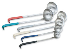 Vollrath 58011 Heavy Duty Stainless Steel Ladles with Kool-Touch Color-Coded Handle
