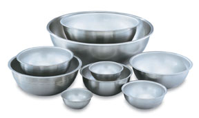 Vollrath 69014 Heavy-Duty Stainless Steel Mixing Bowls
