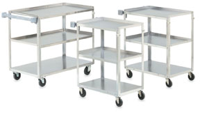 Vollrath 97126 Stainless Steel Utility Carts