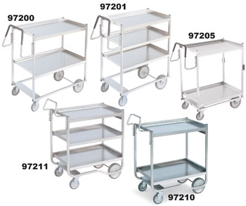 Vollrath 97211 Heavy-Duty Stainless Steel Carts