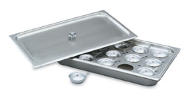 Vollrath 75072 Egg Poacher 8-hole replacement plate