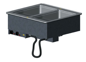Vollrath 3640001 Two Well Hot Modular Drop-Ins