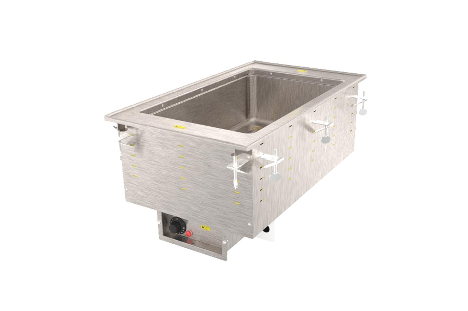 Vollrath 3646761HD One-Well Hot  Modular Drop-In With Marine Grade Well