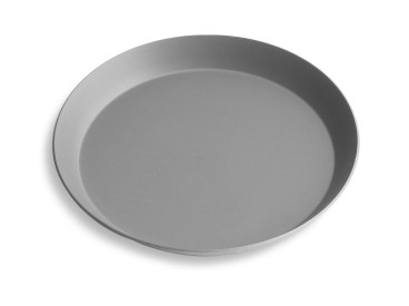 7" Solid Press Cut Pizza Pan with Hard Coat Anodized Finish Vollrath PC07SHC | 12 Per Case