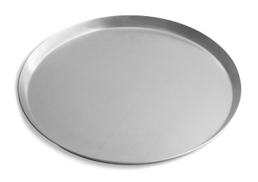 18" Solid Press Cut Pizza Pan with Natural Finish Vollrath PC18SN | 12 Per Case