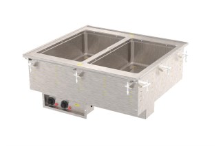 Vollrath 3639901HD Two-Well Hot  Modular Drop-In With Marine Grade Wells