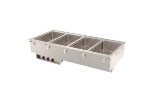 Vollrath 3640610HD Four-Well Modular Hot Drop In With Marine Grade Wells