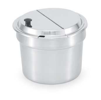 Vollrath 47486 Hinged Inset Cover, 7 1/2" Dia.