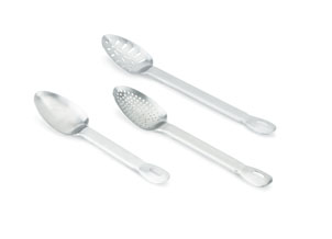 Vollrath 64408 Heavy-Duty Stainless Steel Basting Spoons