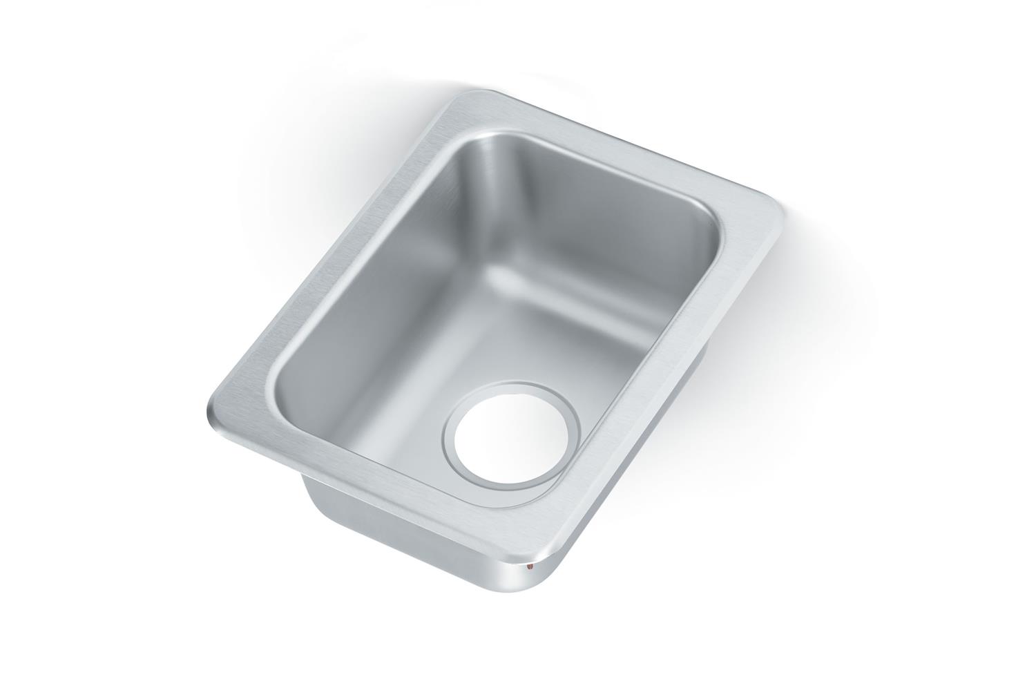 Vollrath 131-9 Flat Rim Single bowl sink