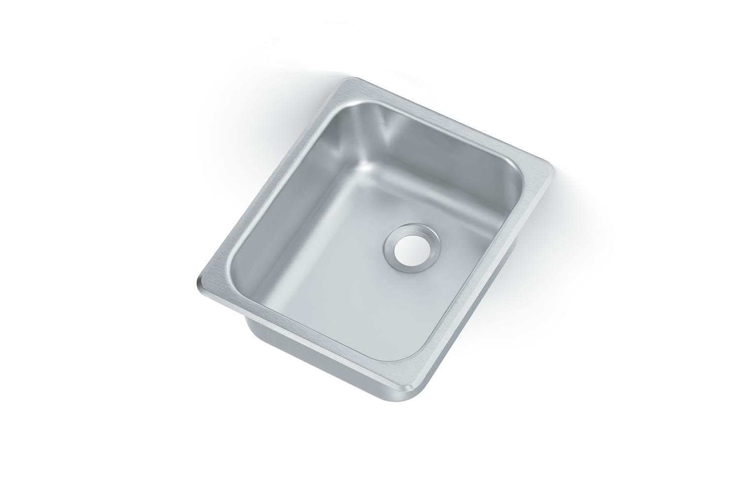 Vollrath 212560 Self-Rimming Single bowl sink