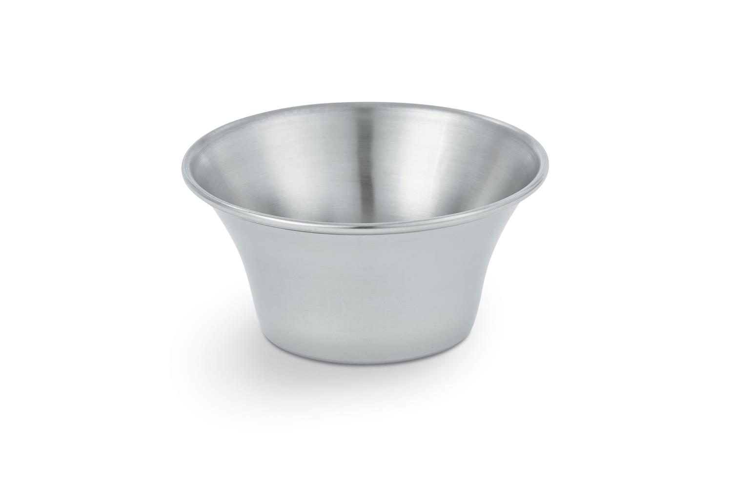 Vollrath 46714 Flared Stainless Steel Sauce Cup, 4 oz.