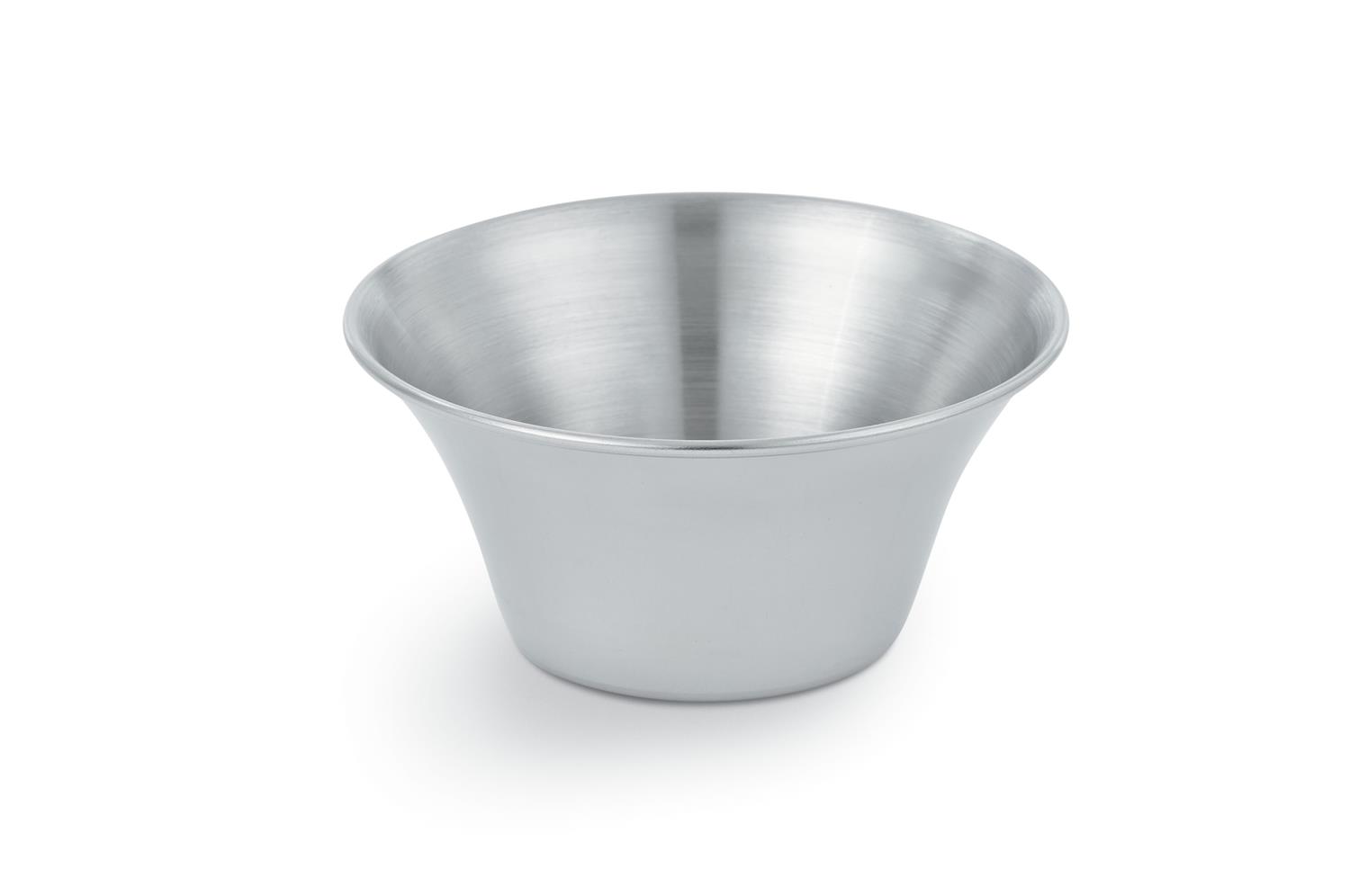 Vollrath 46716 Flared Stainless Steel Sauce Cup, 6 oz.