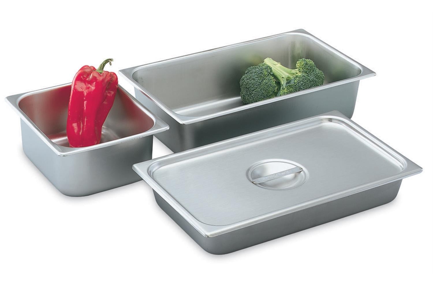 Vollrath 77150 Flat solid 16 inch deli pan cover