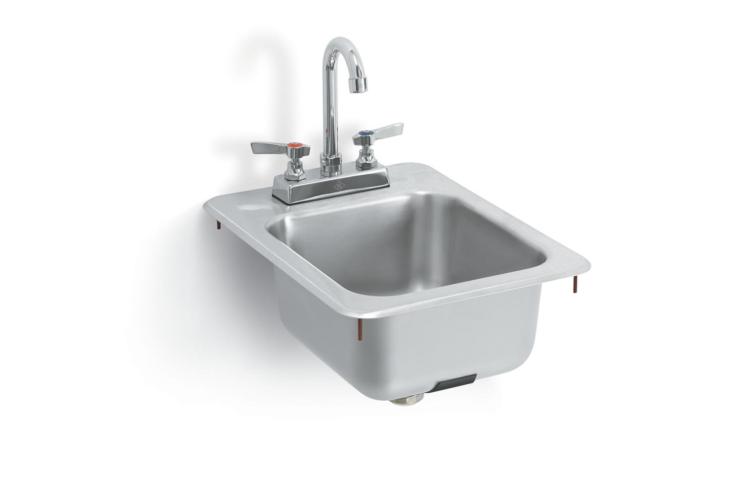 Vollrath K1734-C Sink with strainer and gooseneck faucet