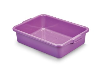 Vollrath 1511-C80 Traex Color-Mate Perforated Drain Box,  Purple