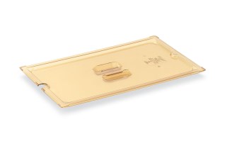 Vollrath 34100 Amber slotted cover, full size