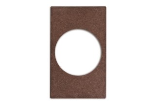 Vollrath 8243522 Miramar Single Size Template, Brown Granite
