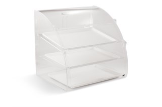 Vollrath ELBC-2 Euro bakery case - large, rear & front door