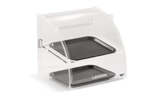 Vollrath ESBC-2 Euro bakery case - small, rear & front door