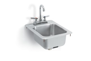 Vollrath K1734-C Sink with strainer and gooseneck faucet