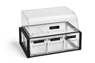 Vollrath NBCBB33F-06 Set Nose Case with  Full Drawer & Black Frame