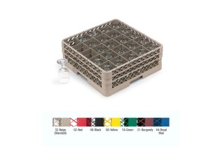 Vollrath TR6BBBBA Traex Full Size 25 Compartment Rack