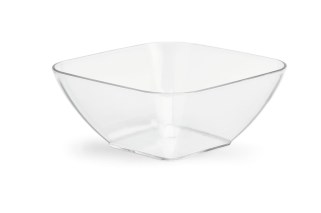 Vollrath V928000 Square Acrylic Bowl, Large