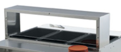 Vollrath 38033 ServeWell Double Deck Overshelf w/out Acrylic Panel