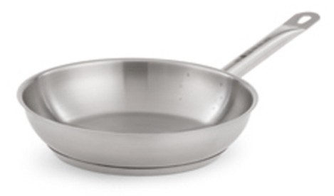Vollrath 3812 Optio Fry Pans with Natural Finish