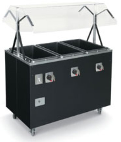 Vollrath T38935 Affordable Portable Hot Food Station Deluxe