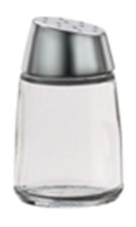 Vollrath 802-12 Traex Dripcut Continental Collection Salt & Pepper Shakers