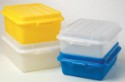 Vollrath 1521-C04 Traex Color-Mate Food Box, Blue